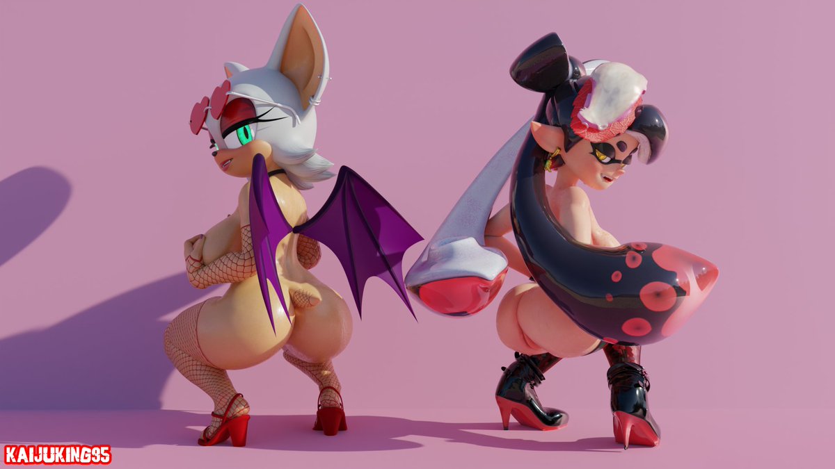 Got new ram for my PC so I figured to make a quick render to test it out, enjoy some premium golden peaches!

(Credit to
<a href="/MandalaFurikake/">BIG MAN STAN ACCOUNT (prev. Mandala Furikake)</a>
and nsfwo262 for the Callie model, as well as credit to
<a href="/nottanj/">nottanj🔞</a>
for the Rouge model)!