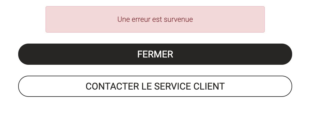 LThaels's tweet photo. @DOFUSfr Hello @AnkamaGames, j'essaye d'acheter sur votre boutique, mais pour chaque article, lorsque je veux passer au paiement (CB ou Paysafecard), je tombe sur la page "Une erreur est survenue". Que puis je faire ? 
Ps: je suis en Be https://t.co/vfOlMts8KX