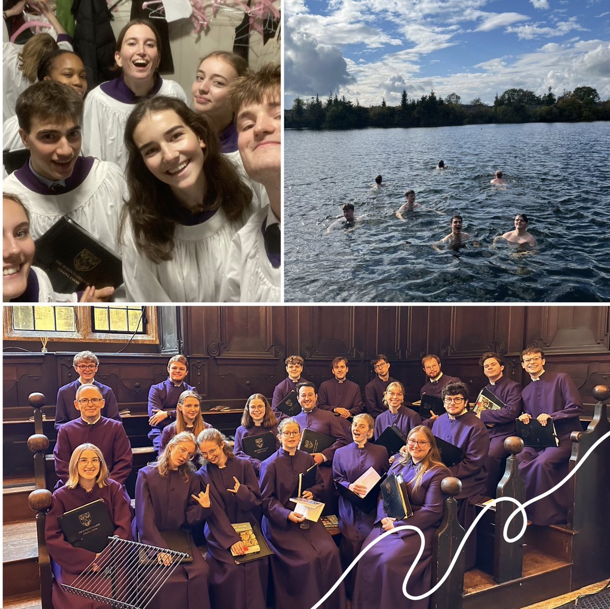 Michaelmas Term draws to a close, and tonight is our final Evensong of 2024. It’s been a fantastic term for the choir, working hard (and playing hard!). There’s still plenty to come post-season, but join us tonight at 6:30pm for Sumsion and Ešenvalds.

youtube.com/live/SrPjmNXjl…