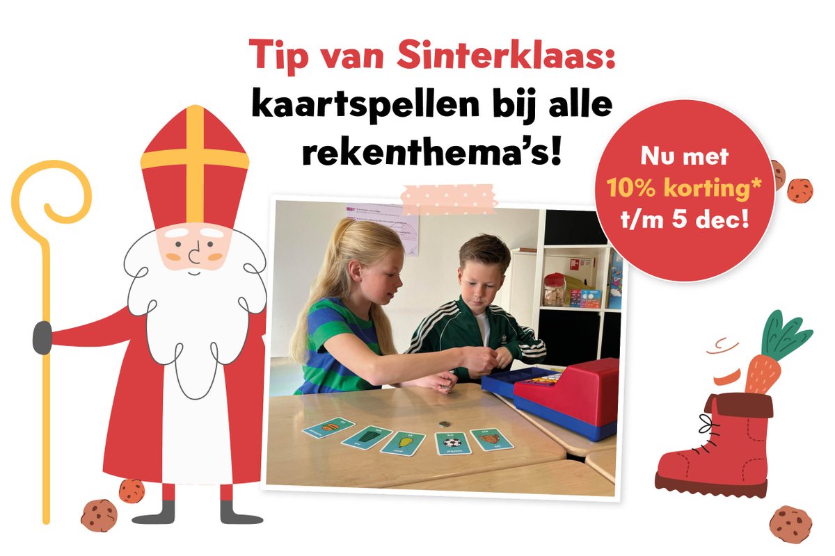 🎁 Laatste Kans: Nog 1 dag! 🎁👉 Lees de speltips en bestel nu via bit.ly/4fUu6Q3 en zorg voor een feestelijke afsluiting van het jaar!  #LaatsteKans #Rekenplezier #LerenSpelenderwijs #onderwijsinspiratie