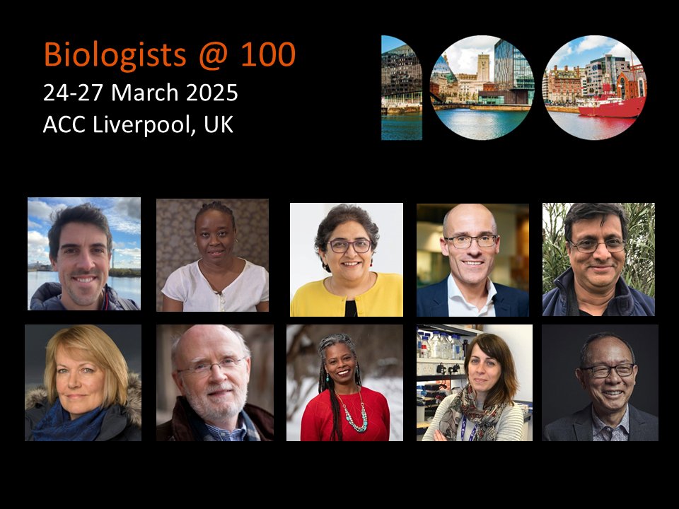 See the full list of speakers who will be presenting at our #biologists100 conference. 
100yearsconference.biologists.com/programme/spea…

We welcome abstract submissions for both oral and poster presentations by 13 December 2024.