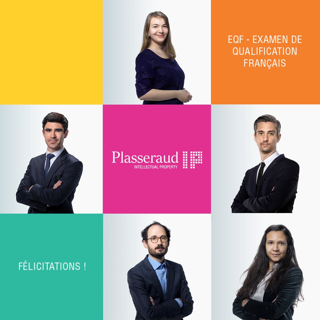 ✨ Félicitations à nos cinq lauréats pour leur réussite à l’Examen de Qualification Français (EQF) mention brevets d’invention !

👏 Toutes nos félicitations à Eva Borakiewicz, Louis Lavigne, Joaquim Li, Maria Cristina Milea et Antoine Pagies !