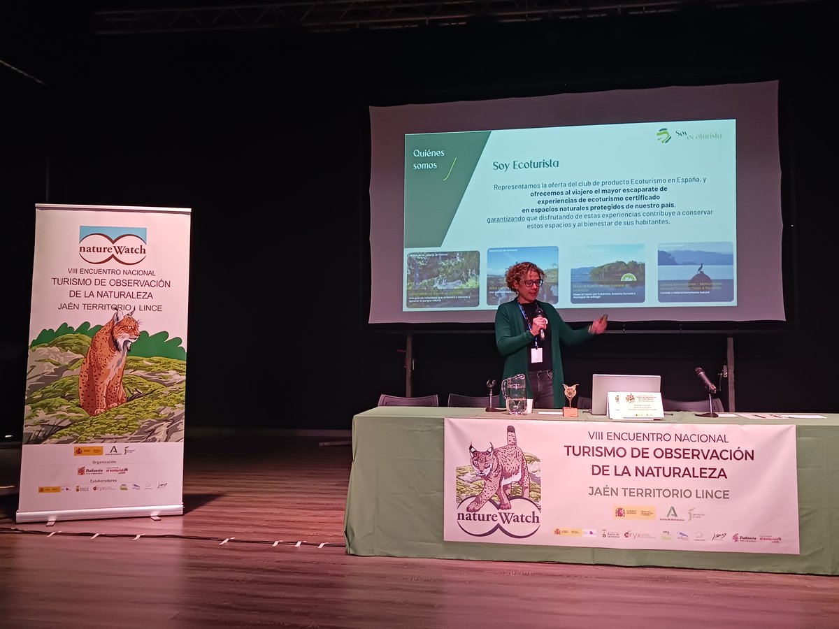 La tarde del jueves tuvo lugar la Inauguración en el auditorio municipal de Baños de la Encina -magnífica sede del evento- y las primeras ponencias sobre Turismo de Naturaleza en Jaén.
#naturewatchjaénterritoriolince
#encuentronaturewatch
#jaénterritoriolince #jaénparaísointerior