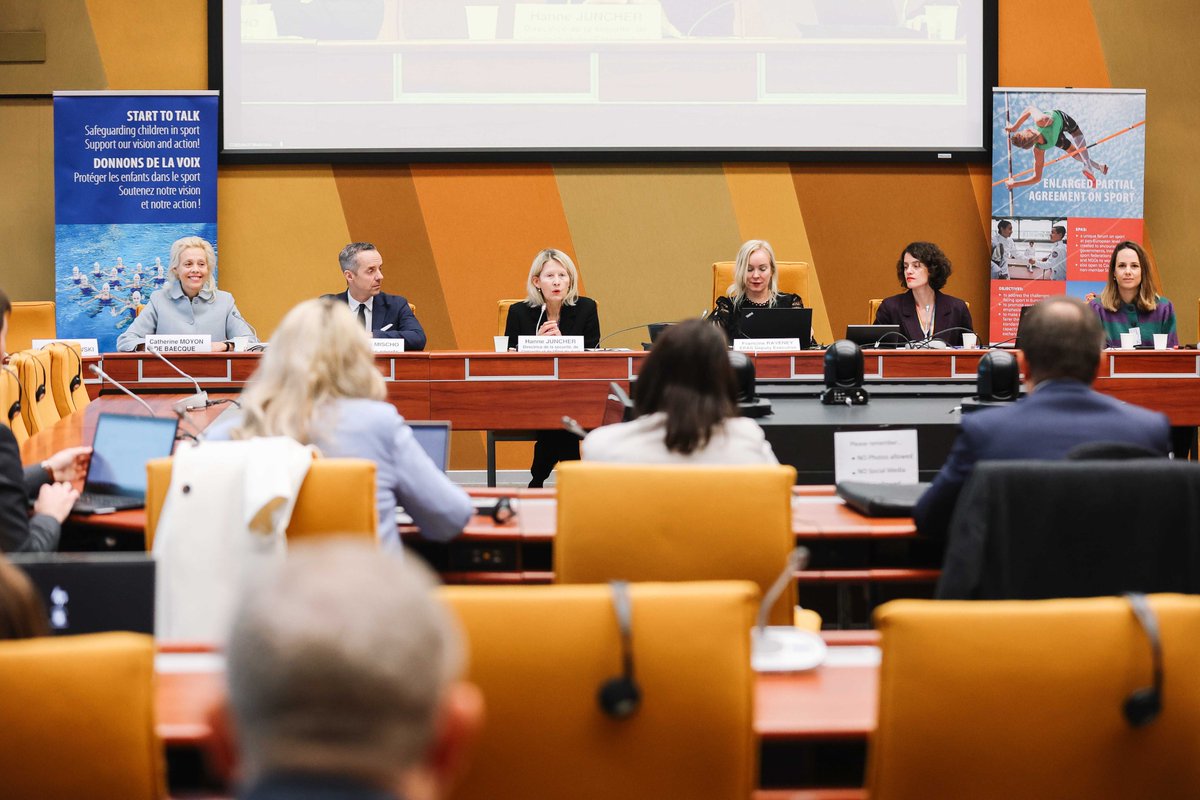 Council of Europe Sport tweet media