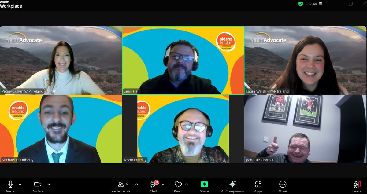 Enable Ireland Virtual Service (@enableservice) on Twitter photo Virtual Service Support Workers Padhraic Dormer & Michael O'Doherty presented at YAP Ireland's World Online Youth Café for #IDPWD2024! 🌍 Participants joined from Ireland, Sierra Leone, Guatemala & the US to share and celebrate leadership and accomplishments! 🌟 <a href="/YAPIreland/">YAP Ireland</a> Virtual Service Support Workers Padhraic Dormer & Michael O'Doherty presented at YAP Ireland's World Online Youth Café for #IDPWD2024! 🌍 Participants joined from Ireland, Sierra Leone, Guatemala & the US to share and celebrate leadership and accomplishments! 🌟 <a href="/YAPIreland/">YAP Ireland</a>