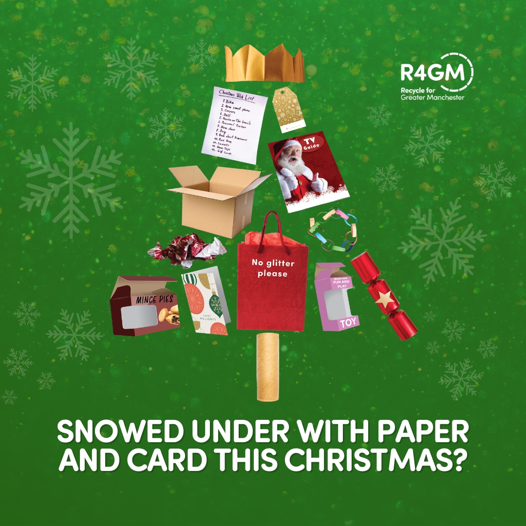 Stay on the nice list 📜 🎅🏻

Recycle your paper and card at home or at your local recycling centre if your bin is too full! ♻️