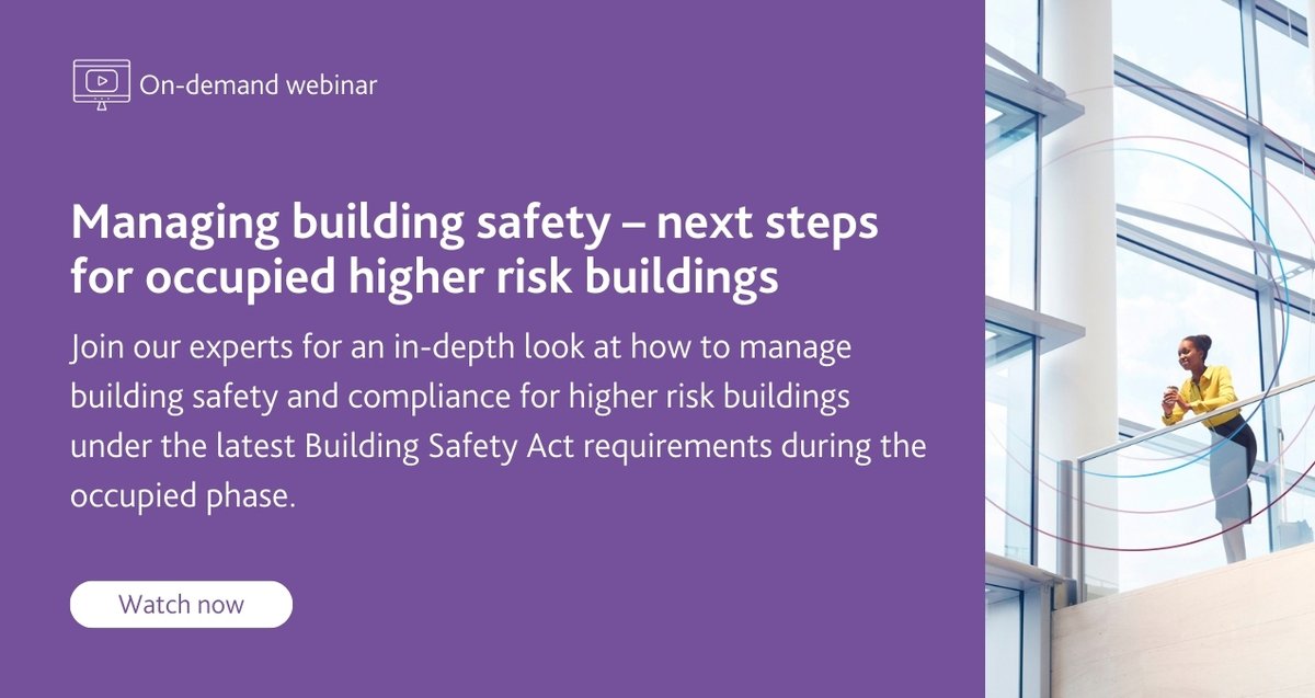 Missed our live session on managing safety for higher risk buildings? 🤔  

Don't worry - The recording is now available to watch on demand! 

Watch now 👇 
gowlg.co/3Vl8g0e

#BuildingSafetyAct #BSA #Construction