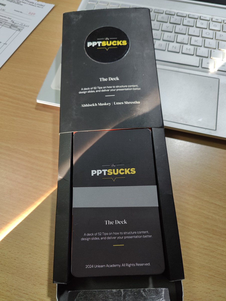 thektmduke's tweet photo. Loving this #PPTSucks deck.
Thanks for this mindful gift @Ujjen8 .

Babbal creations @abhisekhmaskey &amp; Umesh Shrestha (Please tag him 😁) https://t.co/fWVKlVPd4X