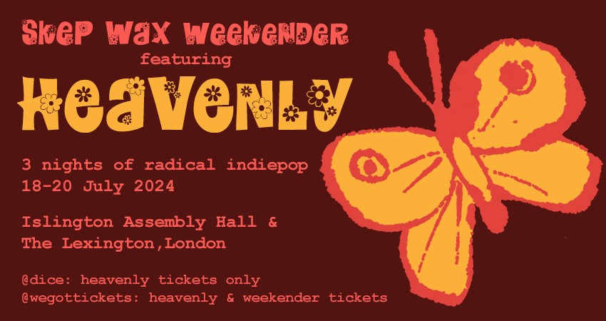 NEW SHOW
<a href="/HeavenlyIndie/">Heavenly</a> - Sat 19 Jul

After a number of sell-out concerts in 2024 Heavenly have successfully re-established themselves, with their unique blend of pop melody and riot grrrl sensibility.

On sale now via <a href="/dicefm/">DICE</a> 
Tickets: orlo.uk/XsPRF