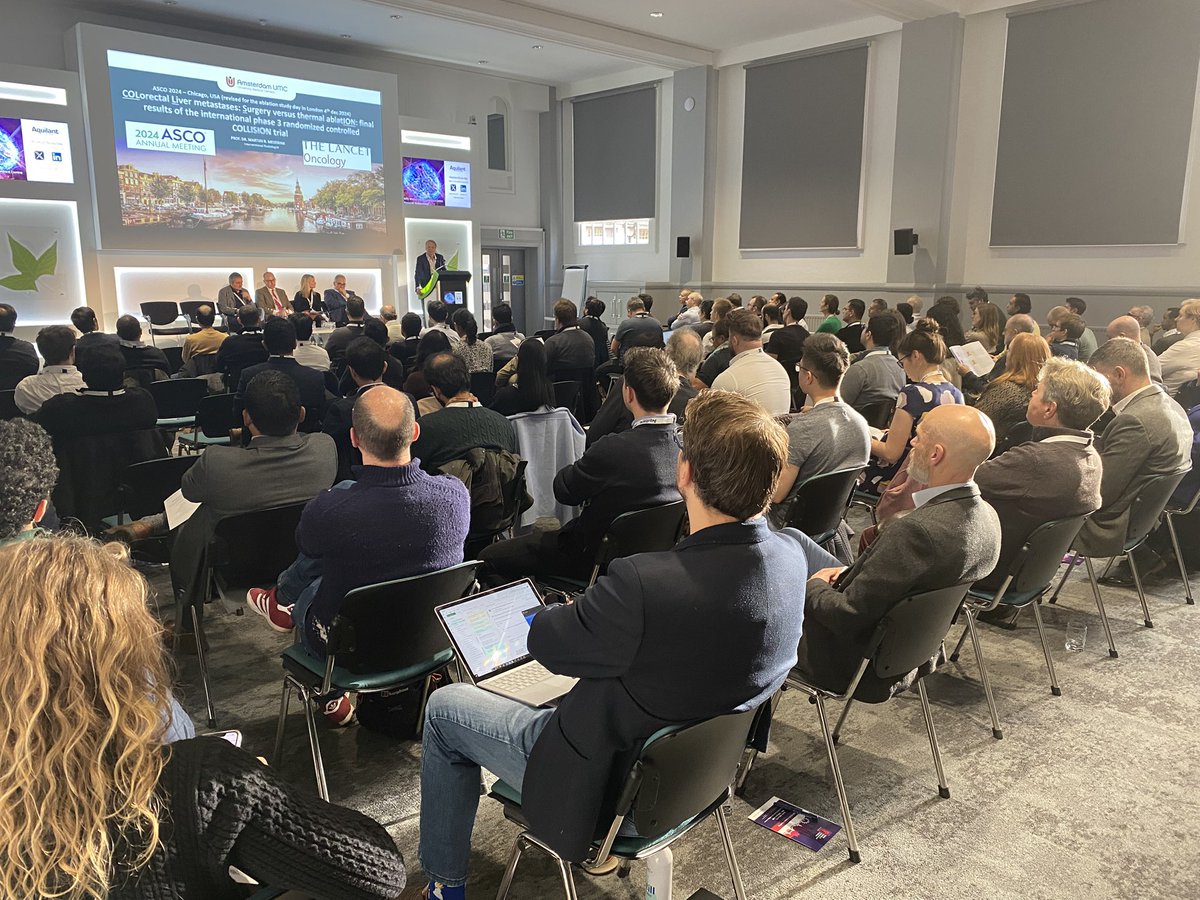 AquilantOncol's tweet photo. The #AblationStudyDay is underway with a fantastic introduction from course organiser Dr Pete Littler and now Prof Martijn Meijerink is presenting Lessons from the Collision Trial #supportingeducation https://t.co/GEZCad7SEm