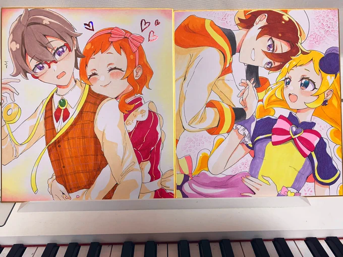 完成したので発送してきました2枚目は見本用に描いた大福 