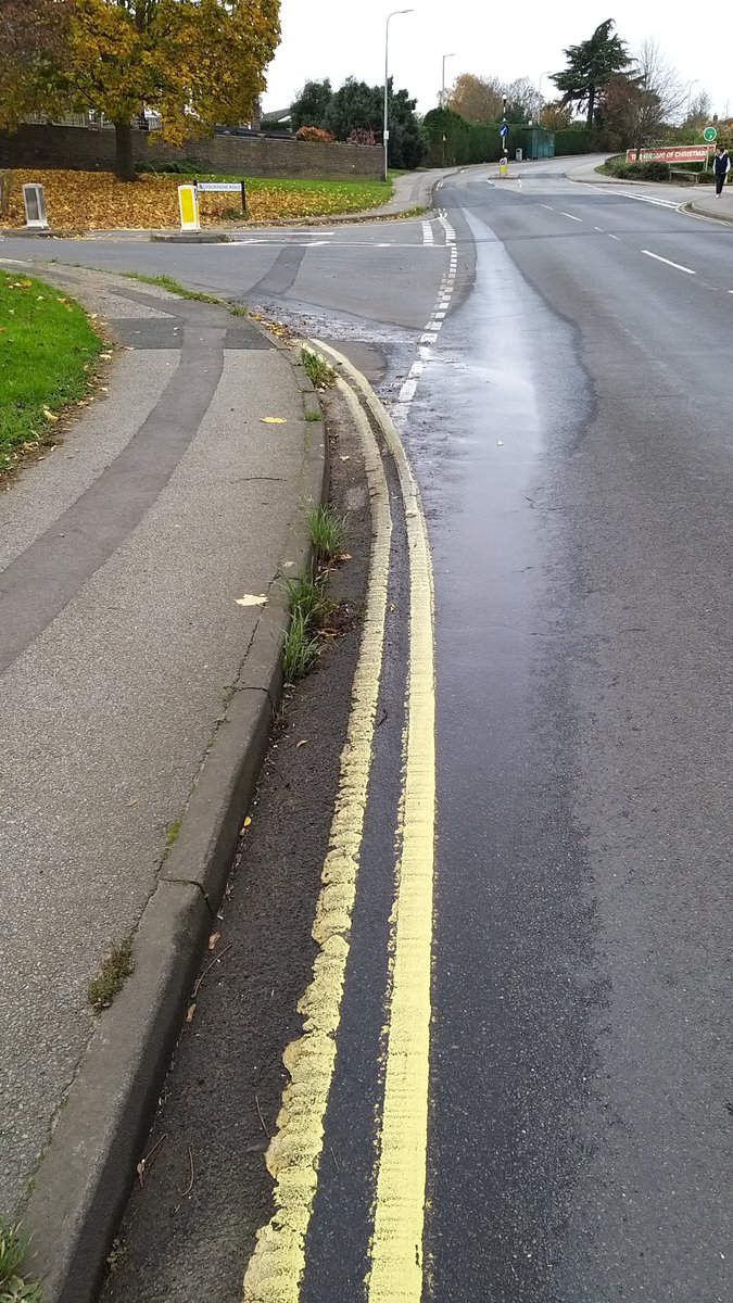 MrChewie's tweet image. @Suff_highways 
When will this meet your intervention criteria?
When the cold weather hits, water freezes?

On-going for months, and wasn't dealt with during the recent round of work along that road.

Residents are rightly concerned about safety for all road users.
@tblacker7