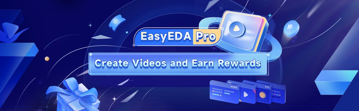 easyeda's tweet photo. EasyEDA Pro - Create Videos and Earn Rewards! π₯
https://t.co/ay1HBVDYV0
π» Content Creation:
project designs, user experiences, etc.
π Rewards for Participants:
Material support worth $20 to $2000
#EasyEDA #PCBDesign #video creator #eletronics https://t.co/b3rG1niOj8
