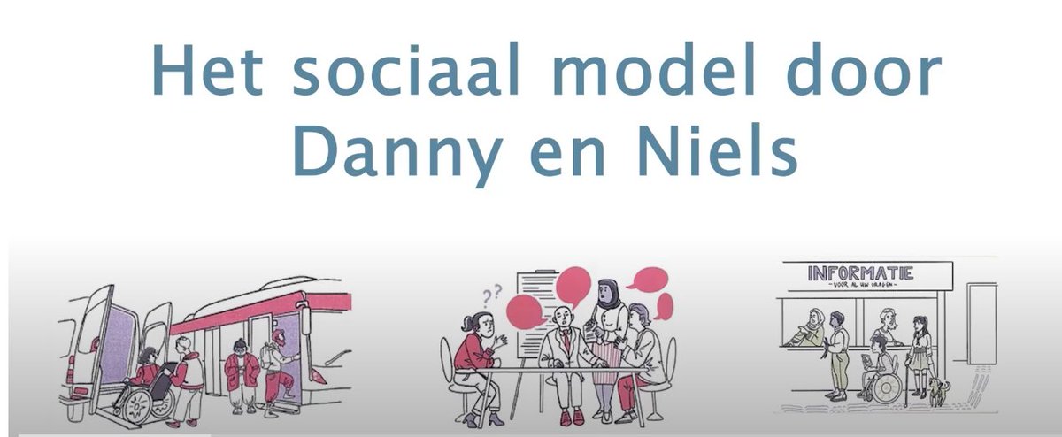 Danny Verstallen en Niels Mittertreiner werken vanuit 
<a href="/LFBNederland/">LFB</a>  voor <a href="/nietszonderons/">NietsOverOnsZonderOns</a> .Ze waren benieuwd naar het sociaal model: wat is dat eigenlijk? Zij zoeken dit uit! lfb.nu/filmpje-sociaa… Bekijk hier met audiodescriptie: nietsoveronszonderons.nl/meer-over-het-…