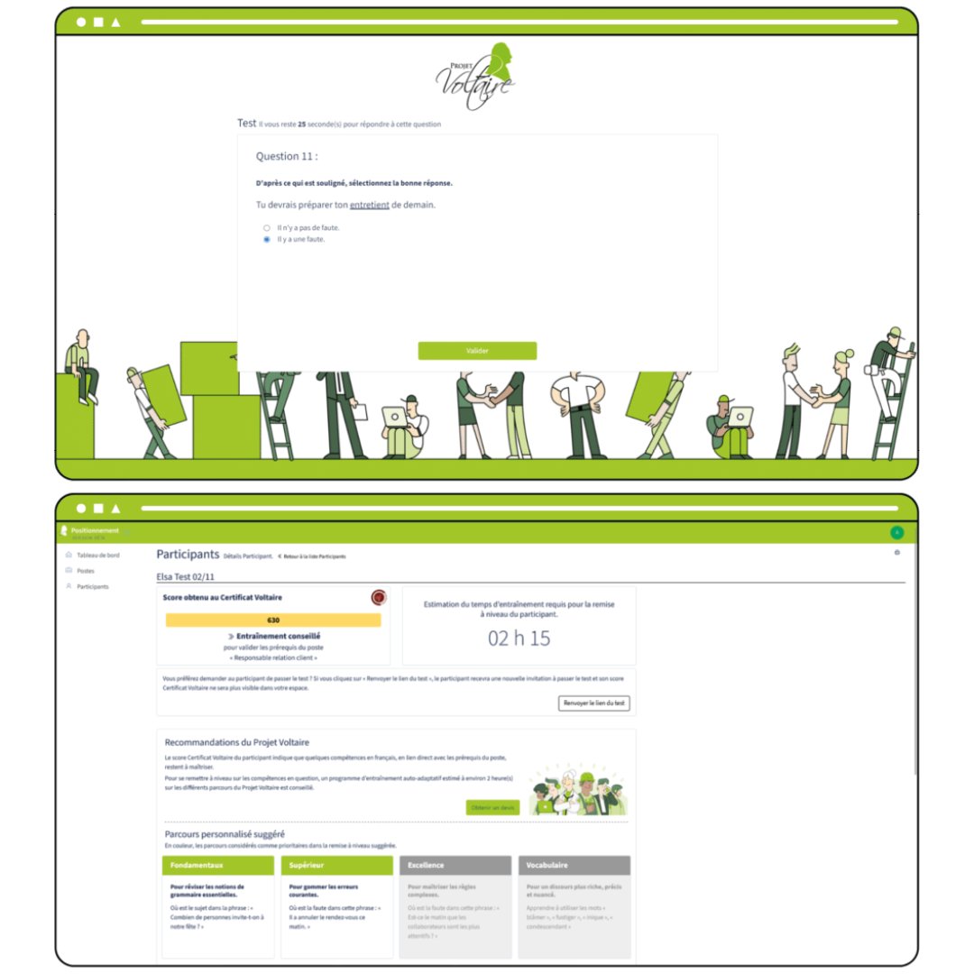 🗞 L'Actu des Éditeurs I Projet Voltaire

📝 Projet Voltaire, la ressource complète pour progresser en orthographe et expression

✏ Un outil complet et intuitif pour progresser

🔗 swll.to/f8IDosy

#orthographe #expression #education #projetvoltaire #librairieLDe