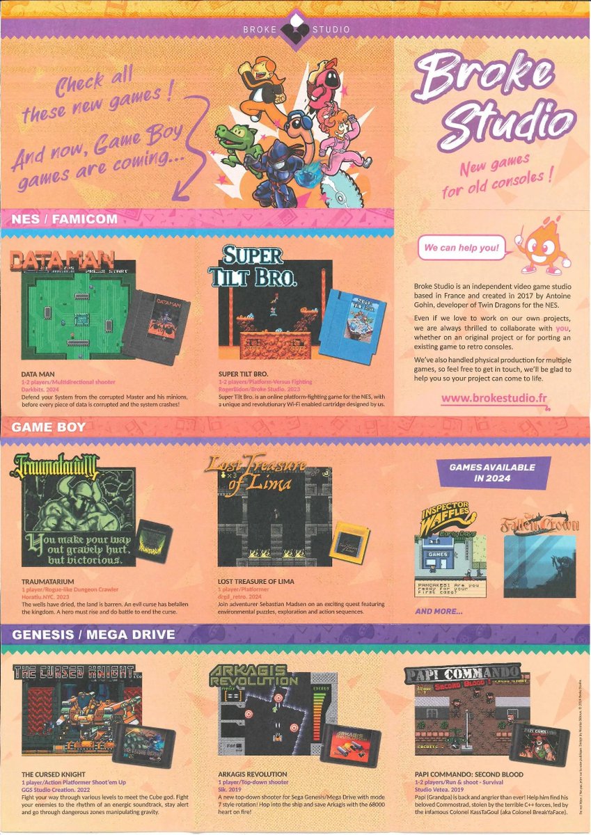 DMGpage | GAME BOY Blog (@dmgpagenow) on Twitter photo Dass GAME BOY Homebrew-Publisher ihren Spielen eigene Werbeflyer beilegen ist keine Selbstverständlichkeit. Gerade Frankreich mit <a href="/YastunaL/">Yastuna Games</a> und <a href="/Broke_Studio/">Broke Studio</a> geht hier mit gutem Beispiel voran. Heute präsentiere ich euch zwei ähnliche, aber doch verschiedene Flyer. Download im Dass GAME BOY Homebrew-Publisher ihren Spielen eigene Werbeflyer beilegen ist keine Selbstverständlichkeit. Gerade Frankreich mit <a href="/YastunaL/">Yastuna Games</a> und <a href="/Broke_Studio/">Broke Studio</a> geht hier mit gutem Beispiel voran. Heute präsentiere ich euch zwei ähnliche, aber doch verschiedene Flyer. Download im