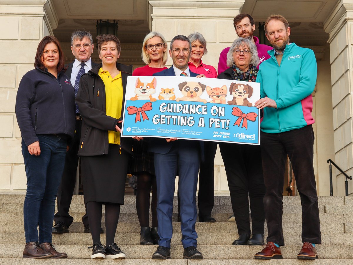 Andrew Muir MLA (@andrewmuirni) on Twitter photo This Christmas, I'm urging people alongside <a href="/NICAWGroup/">Northern Ireland Companion Animal Welfare Group</a> to think carefully before gifting a pet.
Unfortunately, every year, animals end up in rehoming organisations. If you are sure about the responsibility, please consider adopting and providing a home to these unwanted pets. This Christmas, I'm urging people alongside <a href="/NICAWGroup/">Northern Ireland Companion Animal Welfare Group</a> to think carefully before gifting a pet.
Unfortunately, every year, animals end up in rehoming organisations. If you are sure about the responsibility, please consider adopting and providing a home to these unwanted pets.