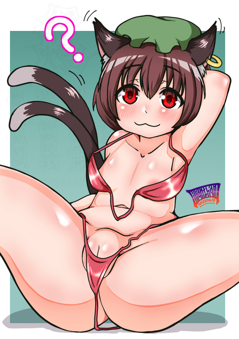 【NSFW】
どう考えてもサイズがあってない橙 