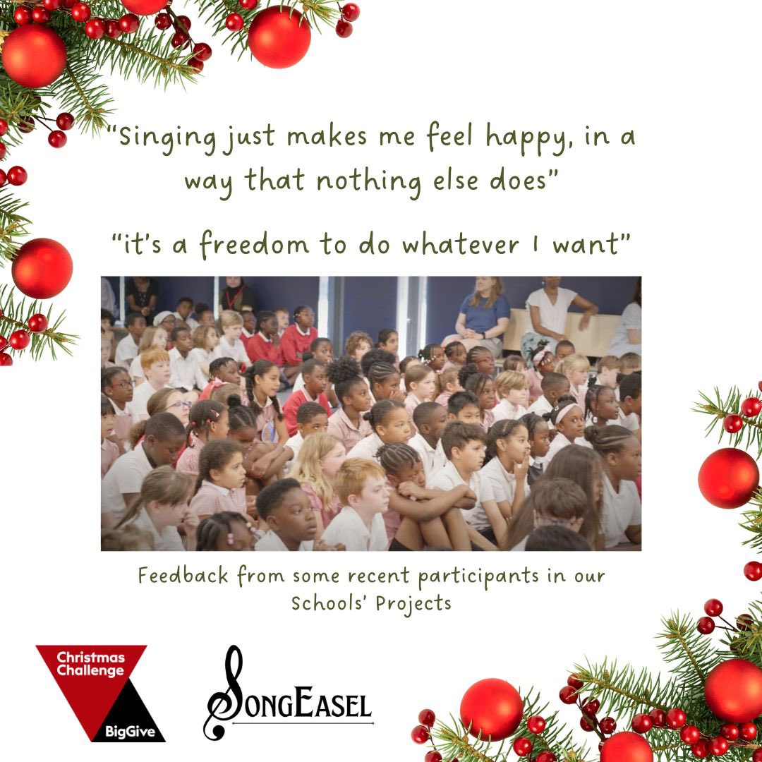 ✨It is day 2: Big Give Christmas Challenge!!✨

Today we hear from some of our participants - can you help double our 2025 impact?! 👏🏼 

Every £ donated thro our Big Give page bit.ly/3ZjhI5c will be doubled!

One Donation, Twice the Impact!
#biggive #christmaschallenge