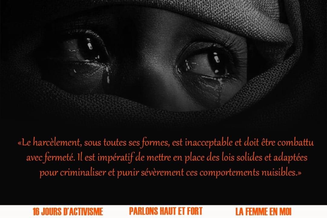 Le harcèlement est un crime et doit être puni ! 
Tant que la répression ne sera pas à la hauteur de cette indignité, ces agissements ne cesseront pas. 
Élevons nos voix contre toutes les formes de harcèlement ✊️
#ParlonsHautEtFort
#LaFemmeenMoi