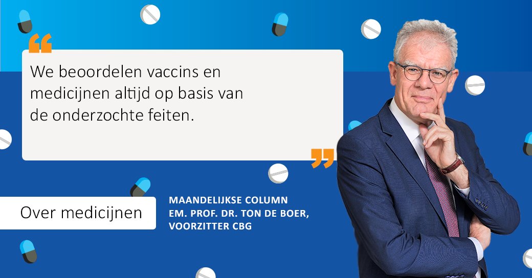 Gordelroos en waterpokken: twee ziektes, die je krijgt door één virus. Maar er zijn wel verschillende vaccins. Voorzitter Ton de Boer schrijft erover in zijn maandelijkse column Over medicijnen: ‘Eén virus, twee ziektes’ 👉 cbg-meb.nl/onderwerpen/ov…