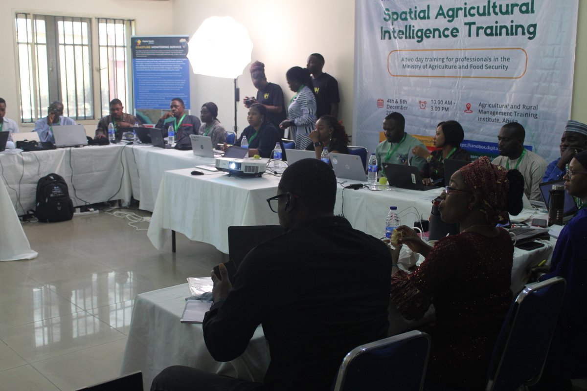 Abuja 2024 Spatial Agriculture Intelligence Training (Ministry of Agriculture and Food Security)
