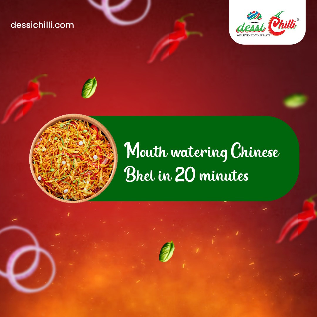 dessichilli's tweet image. Craving something tangy, spicy, and crunchy? 🍜 

Our Chinese Bhel is ready in just 20 minutes—perfect for your quick snack fix! 🕒🔥 

#chinesebhel #quicksnack #spicytreat #crunchylove #wellbeingwithfood #instagood #fyp #dessichilli #restaurant #dessichillirestaurantandcaterers