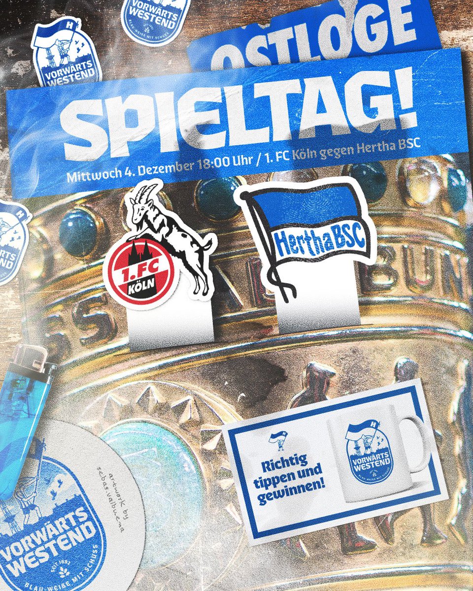 V_WESTEND's tweet image. Wir sind zu Gast in Köln! Mit dem richtigen Ergebnis zitieren und eine Tasse gewinnen. #HaHoHe &amp;amp; Vorwärts Westend! #KOEBSC