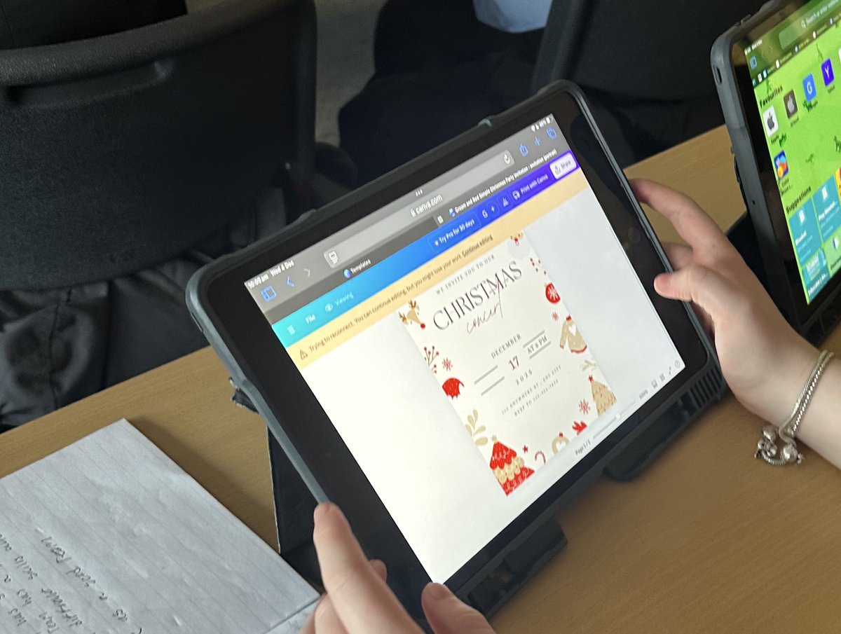 🎄S1 Enterprise pupils have been busy creating their Christmas Concert posters on Canva this week for <a href="/MusicJPA/">JPA Music and Music Technology Department</a> <a href="/johnpaulacademy/">John Paul Academy</a>. We are excited to start manufacturing our products next week to sell at the concert on Tuesday 17 December.