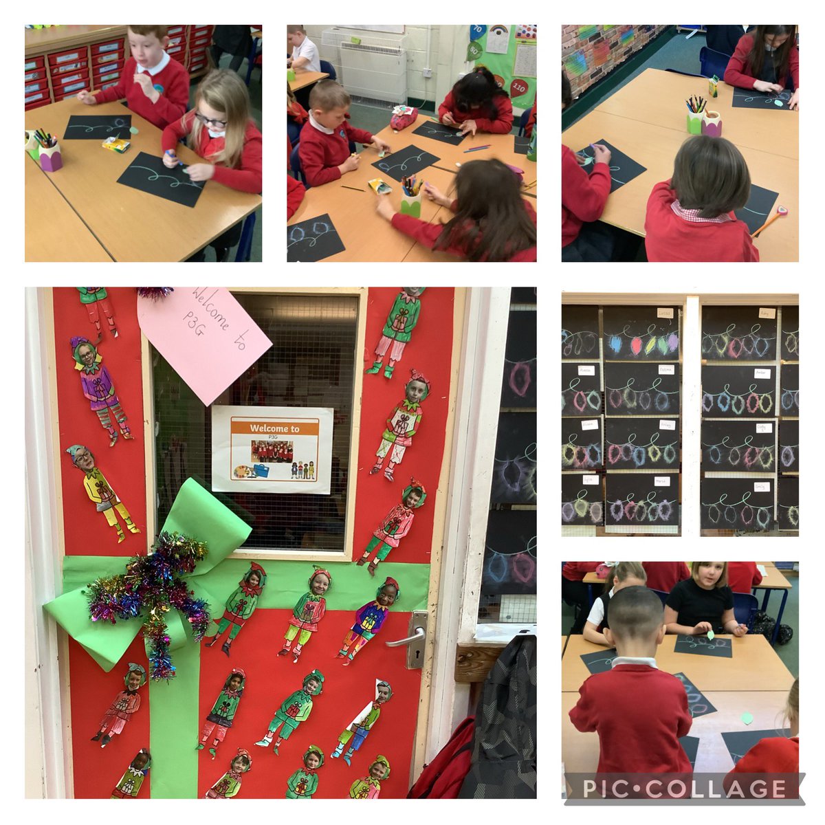 P3G have been busy creating some festive art. 🎄
