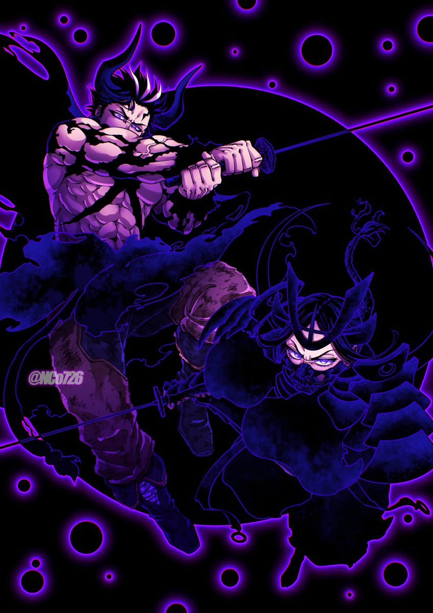 Yami siblings🖤💜🖤
I really loved the previous chapters Tabata always surpasses himself👉🐐👑🔥
(I know I still owe a Noelle art but the past few months have been pretty tough for me so I haven't had the time and spirit to draw much, but I'll finish it🙏)  
#BlackClover