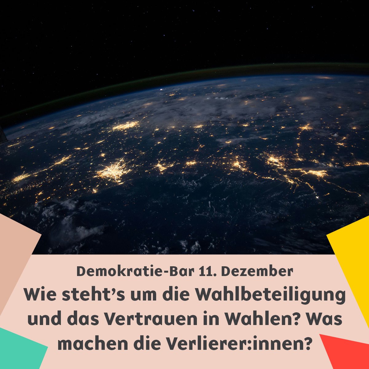 Mehr als die Hälfte der Weltbevölkerung war in diesem Jahr aufgerufen, ihre Stimme abzugeben.
<a href="/kaufmannbruno/">Bruno Kaufmann</a> hat viele der diesjährigen Wahlen vor Ort mitverfolgt. Bei uns an der Demokratie-Bar spricht er darüber: 📅 11.12.24 / ab 17:30
Infos &amp; Anmeldung: polit-forum-bern.ch/ausstellung/su…