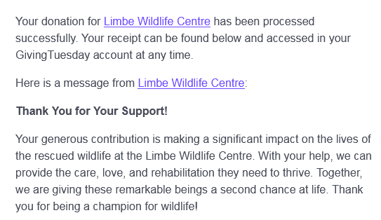 juan_moment's tweet image. Friends, join me in making a much needed contribution to help the Limbe Wildlife Sanctuary in Cameroon with rehabilitating great apes and other victims of poaching.

I chipped in $30 this time. Any amount is welcome &amp;amp; won't get wasted on non-essential items.

#Thanks #NatureCalls