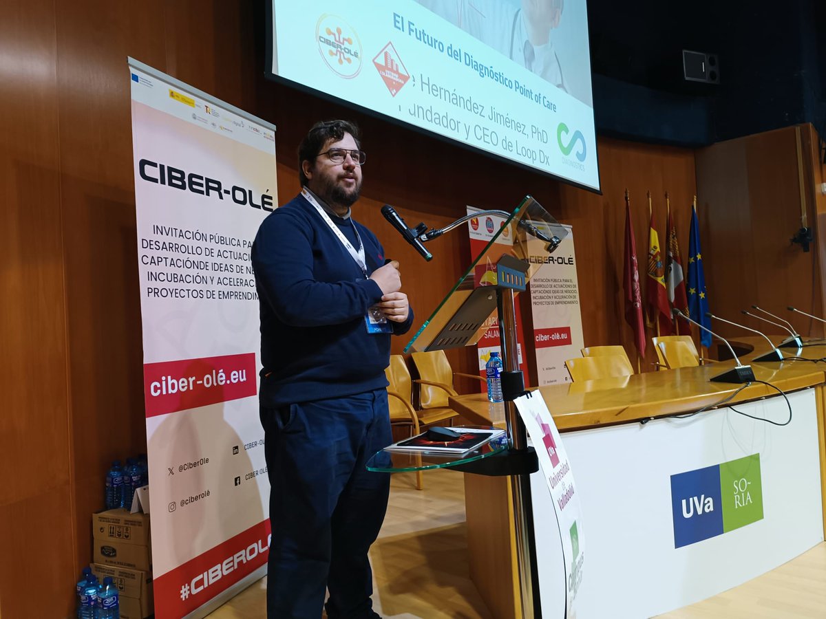 Empieza la #charla, titulada ‘El Futuro del Diagnóstico Point of Care: El Loop de la Innovación en Nuevas Tecnologías Fuera del Entorno Hospitalario’, a cargo de Enrique Hernández (<a href="/loopdx/">Loop-Dx</a>)

Coorganizado con <a href="/IncibeEmprende/">INCIBE Emprende</a>
#NextGenerationEU #INCIBEemprende