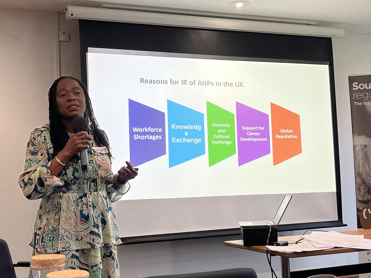 Sheila Doughty (@sheiladoughty) on Twitter photo Great to hear from <a href="/Kenny4Adebisi/">Kenny Adebisi</a> about the many reasons to recruit internationally <a href="/CSPSouthEast/">South East Physio</a> #MyLocalCSP Great to hear from <a href="/Kenny4Adebisi/">Kenny Adebisi</a> about the many reasons to recruit internationally <a href="/CSPSouthEast/">South East Physio</a> #MyLocalCSP