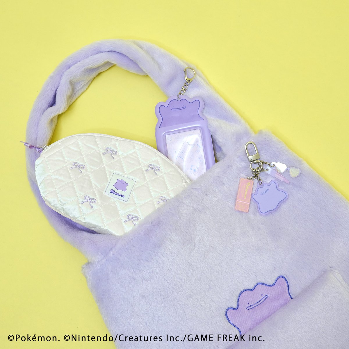 ポケモン フォトケース バッグチャーム ✳ポケットモンスター ナムコ限定 ワッカネズミ フォトケース バッグ