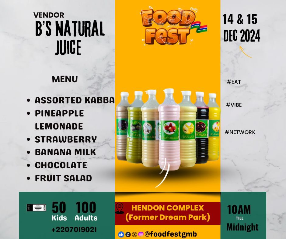 If you’ve been wanting to try our juices here is your chance to. We’ll be at the foodfest again Next weekend Inshaa’Allah and if you’re lactose intolerant I have news for you, as we will be coming with the most exotic fruit salad you’ll ever try