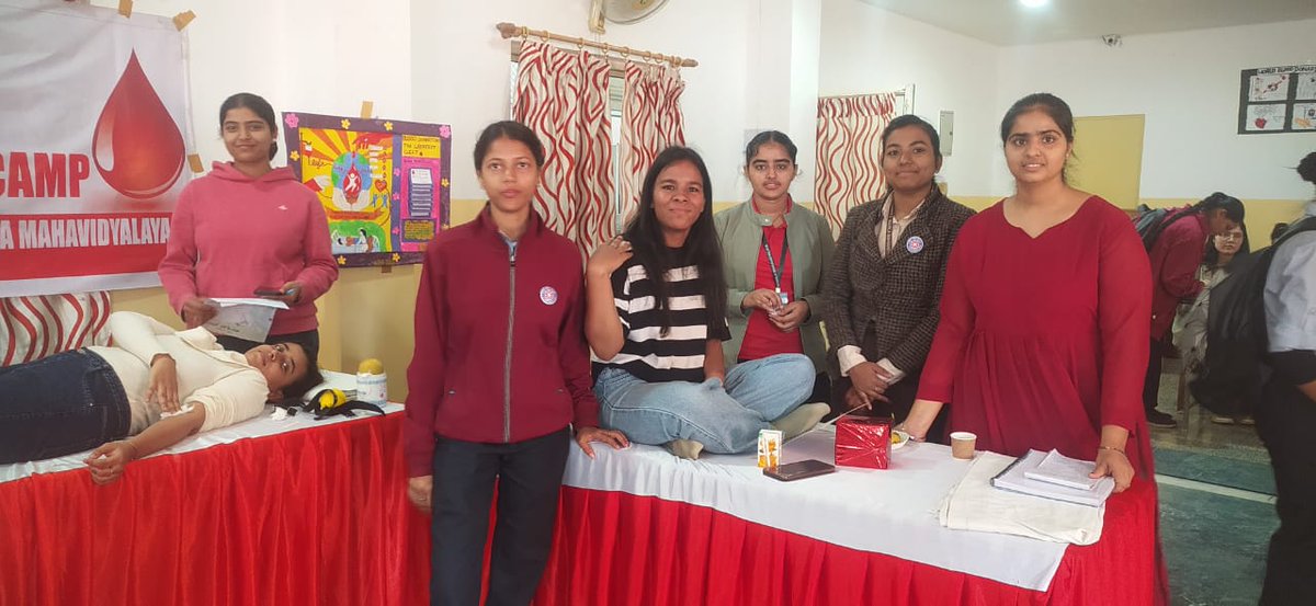 Glimpses of Blood Donation Camp 2024.

#ssjsmm #bestcollege #girleducation #blooddonation