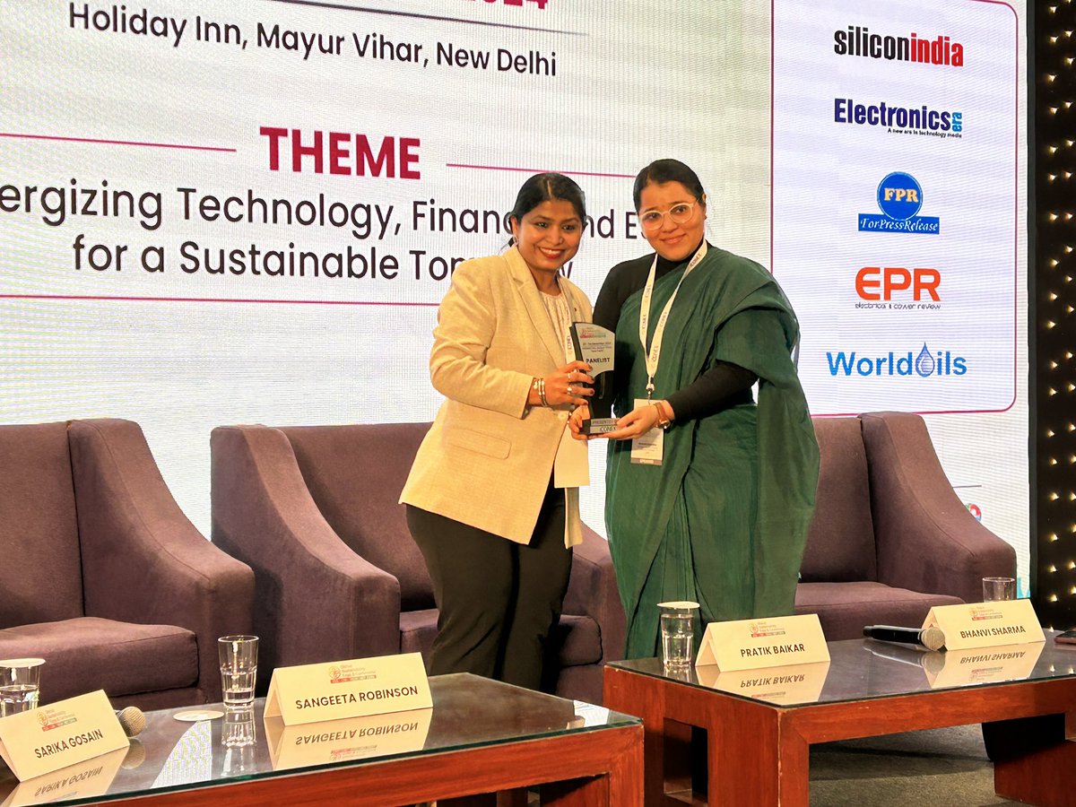 #GSEC2024 𝗣𝗮𝗻𝗲𝗹 𝗗𝗶𝘀𝗰𝘂𝘀𝘀𝗶𝗼𝗻 𝟱

𝗧𝗼𝗽𝗶𝗰- Role of MSME in Sustainability

𝐌𝐨𝐝𝐞𝐫𝐚𝐭𝐨𝐫- Sarika Gosain, <a href="/ForvisMazarsIN/">Forvis Mazars in India</a>

𝐏𝐚𝐧𝐞𝐥𝐢𝐬𝐭𝐬-
Sangeeta Robinson, ANTS Strategic Brand Consultants
Pratik Baikar, ArcelorMittal Nippon Steel India
Bhanvi Sharma, CDP