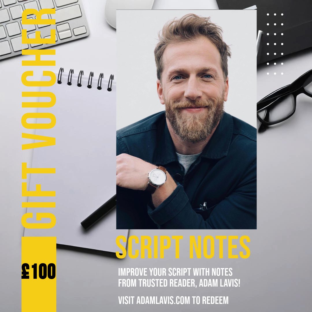 Hey mum I’m now a gift voucher! 

Now offering gift vouchers for my script notes for Christmas. Send this to loved ones who keep buying you notebooks for Christmas because they have no idea what gift to buy a screenwriter! 

Link below to grab one today

adamlavis.com/store/script-n…