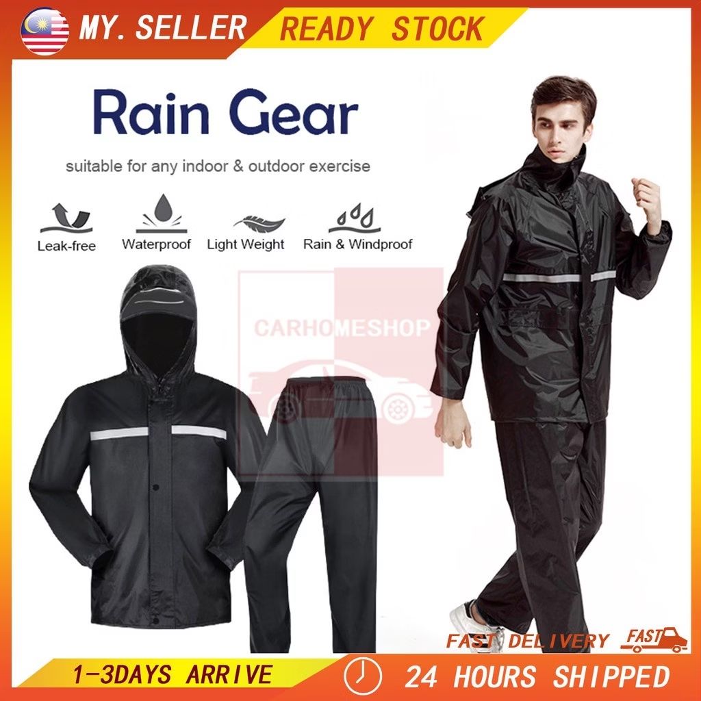 Unregemp's tweet photo. Check out 【5 Size】Motorcycle Rain Coat Waterproof Baju Hujan Motor Bicycle Outdoor Raincoat Motorbike Rainsuit 雨衣 for RM15.90 - RM19.50. Get it on Shopee now! https://t.co/SkFvJJO5wH https://t.co/6sHBFN87N3