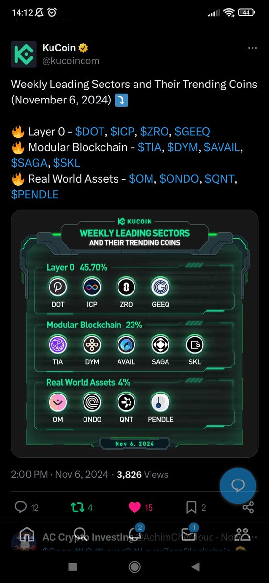 AchimCherdoud's tweet photo. @BinanceAfrica $Geeq 🤓👍 #RWA #NFTs #Tokenization #Geeqlabs #BlockchainFuture #L0 #Layer0 https://t.co/ELdH8Smmp7