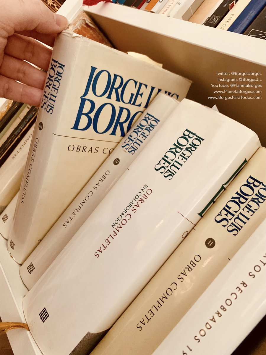 (Post para guardar)

Jorge Luis Borges
 
1923 - Fervor de Buenos Aires (Poesía)
1924 - Inquisiciones (Ensayo)
1925 - Luna de enfrente (Poesía)
1926 - El tamaño de mi esperanza (Ensayo)
1928 - El idioma de los argentinos (Ensayo)
1929 - El cuaderno San Martín. (Poesía) 
1930 -