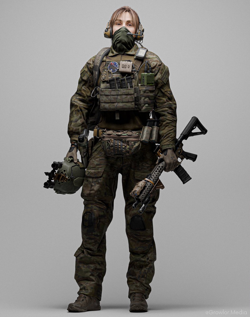 Growlor_Media's tweet photo. Witch Doctor 

SOCOMD Medic (KILO)

#blender #b3d https://t.co/MD444kij3c