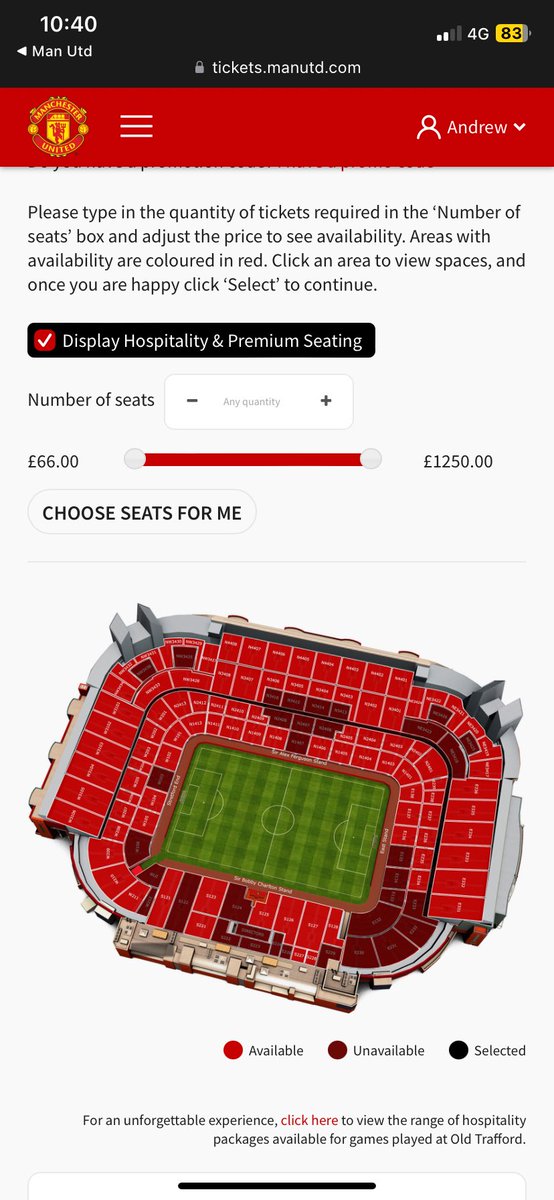 andywarby84's tweet image. Wow never seen so many tickets available for a Utd premier league game at the weekend. 
This just shows the club have got things so wrong and are out of touch with the fan base. 

66 quid your taking the piss. 

🇾🇪

#stopexploitingloyalty
#mufc