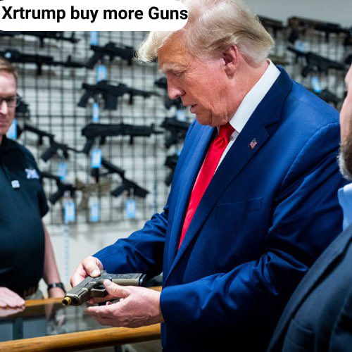 XRtrumP's tweet photo. $XRtrumP: Buy more guns—because when it comes to gains, we're always locked and loaded! 🔫💥 
#Crypto #XRtrumP #SOLANA #XRP https://t.co/hVSKZWYmOm