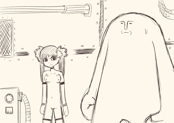 いま描いてる漫画のタイトル決まった!『お肉食べ放題』これくらいのネームみたいなクオリティでぱぱっと仕上げる予定です…#落書き #お絵描き #漫画好きと繋がりたい 