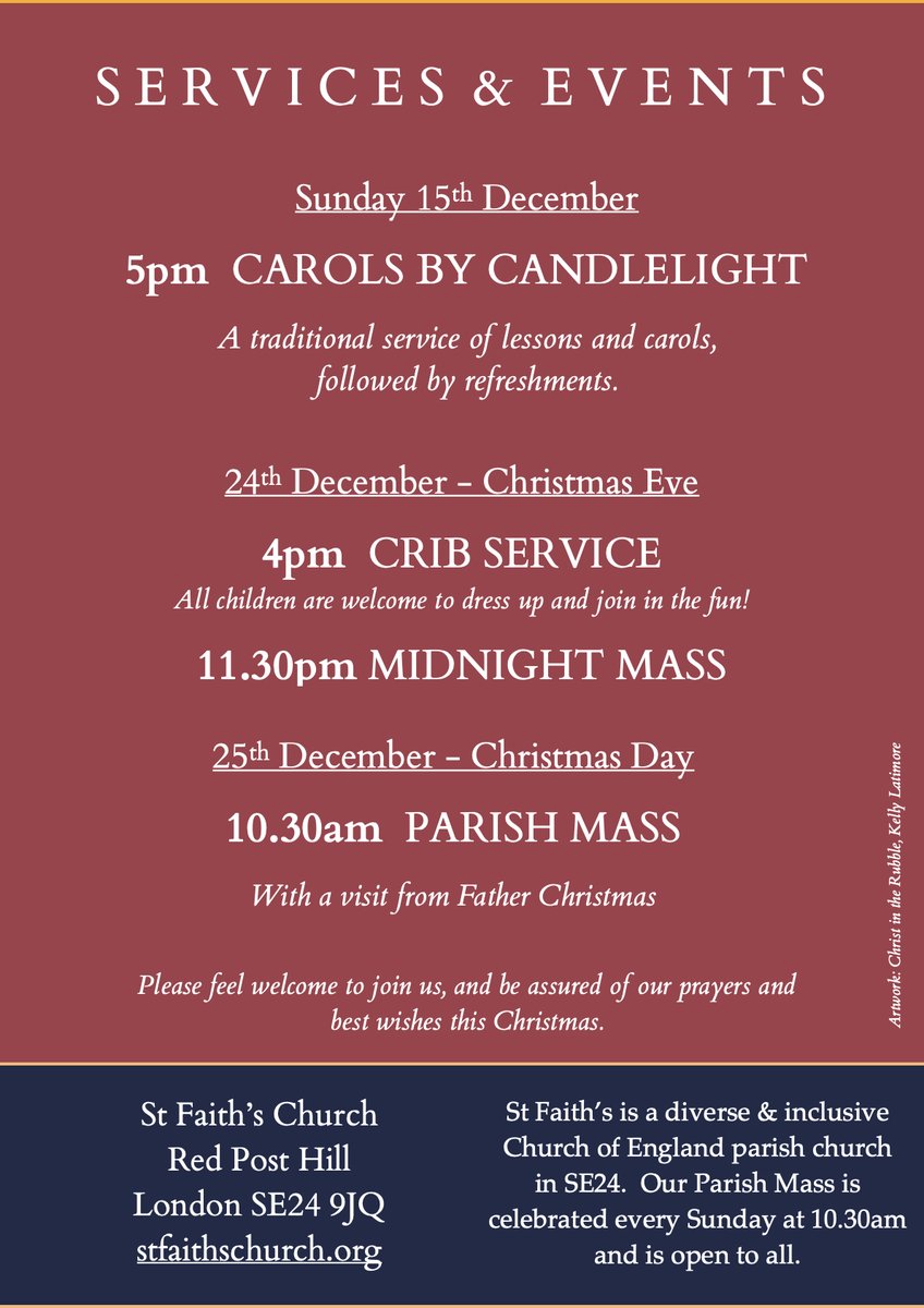 Join us this Christmas! 🎄 👼