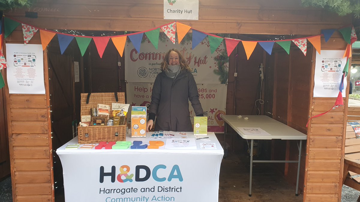Harrogate & District Community Action (@hadcacharity) on Twitter photo Today until 2pm we're at <a href="/thelocallotto/">The Local Lotto</a> #HarrogateChristmasFayre charity hut! 🧑🎄
Please come along to say hello, support our raffle with amazing prizes, & find out how to get involved - lots of great #volunteering ideas for the New Year! 😊
<a href="/HELP_Harrogate/">HELP charity #HereToHELP</a> <a href="/communityfit1/">wearecommunityfit</a> Today until 2pm we're at <a href="/thelocallotto/">The Local Lotto</a> #HarrogateChristmasFayre charity hut! 🧑🎄
Please come along to say hello, support our raffle with amazing prizes, & find out how to get involved - lots of great #volunteering ideas for the New Year! 😊
<a href="/HELP_Harrogate/">HELP charity #HereToHELP</a> <a href="/communityfit1/">wearecommunityfit</a>