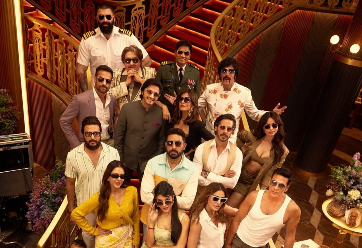 BenefitNews24's tweet image. નરગીસ ફખરીએ હાઉસફુલ 5 ના સેટ પરથી એક મજેદાર તસવીર શેર કરી

read more :- benefitnews.in/gujarati/enter…

#NargisFakhri #Housefull5 #FunOnSet #MovieSetMoments #BollywoodBehindTheScenes #FilmIndustry #ActorLife #ComedyFilm #SetDiaries #CinemaLovers #BollywoodActress #InstagramFun…